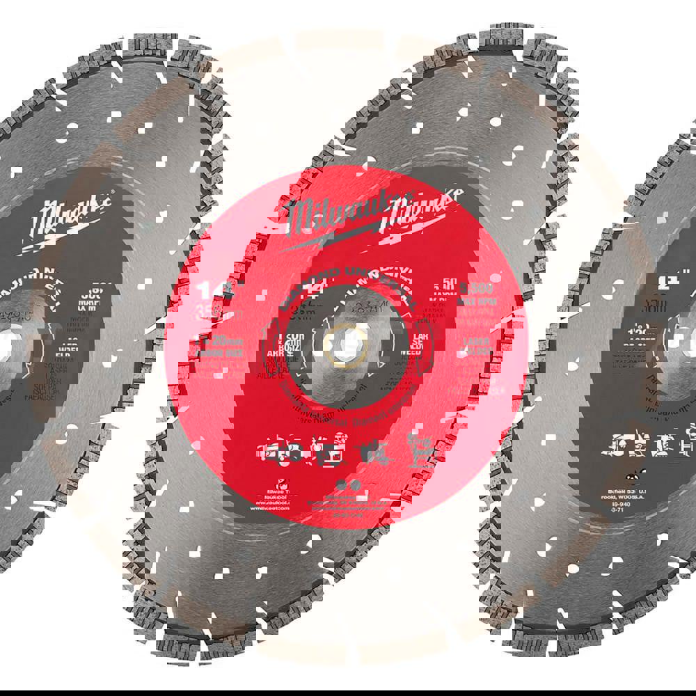 Wet & Dry Cut Saw Blade: 14